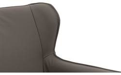 Goossens excellent eetkamerstoel leogang grijs leer - 8222227-01 2